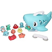 الكثير للعب ألعاب -Shark Scoop - لعبة تخزين الحمام مع الملحقات - ألعاب JC