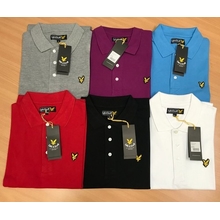 Baju Polo Lengan Pendek Lyle dan Scott & amp; # 039