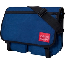 Beg Manhattan Portage Europa LG Navy Dengan Tali Boleh Laras Petak Berzip Tahan Air 1000D Cordura Untuk Sekolah Perjalanan Kolej Kerja