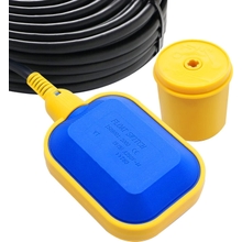 mankk 5M 16ft Cable Float Switch Universal Piggyback Heavy Duty Float Switch Water Level Controller For Septic System, Sump Pump, Water Tank control the level of water M-038-5M