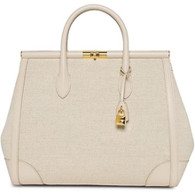 Marlene Textile &amp; Leather Handbag