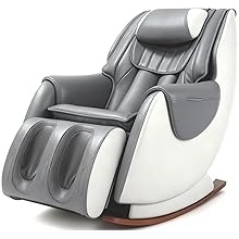 Massage Chair Full Body, Rocking Chair Zero Gravity SL-Track Shiatsu Massage Recliner, Heating, Foot and Leg Massage, Auto Modes, Remote Control