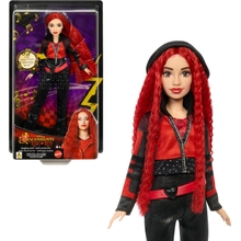 Mattel Disney Descendants: The Rise of Red Doll &ndash; Menyanyi Anak Patung Merah dengan Pakaian & Aksesori Berinspirasikan Filem, Menyanyi &ldquo;Melihat Merah