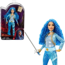 Descendants Mattel Disney: The Rise of Red Fashion Doll & Accessory - Princess Chloe Charming, Daughter of Cinderella dengan Pakaian & Pedang yang Diilhamkan Filem