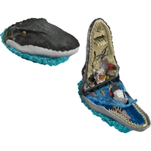 Mattel Jurassic World Rebirth Deluxe Mosasaurus Playset with 7 Interactive Features, 7 Sound Effects & 6 Micro Figures, Folds Up to Carry & Store