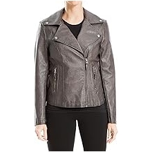 Max Studio womens Fall 2023 Trendy Fashion Everyday Casual Faux Leather Jacket