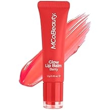 MCoBeauty - Glow Lip Cream - Nutritional Tint for Sweet Feeling - Vegan, Cruelty Free Cosmetics - Berry - Lip Balm & Moisturizer, Stocking Stuffer for Teen Girls