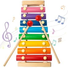 MCPINKY Xylophone for Kids, Xylophone Musical Toy with Child Safe Mallets Educational Musical Instruments Toy for Toddlers 1-3