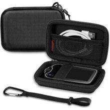 غلاف واقي من قشرة صلبة لـ Freestyle Libre 3 2 Libre Reader ، حقيبة تخزين السكري المقاومة للصدمات خفيفة الوزن مع مشبك ومقبض أسود