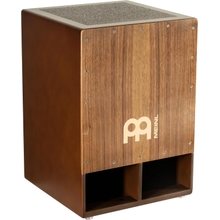 Meinl Jumbo Bass Subwoofer Cajon with Internal Snares - NOT MADE IN CHINA - Walnut Playing Surface, SUBCAJ5WN