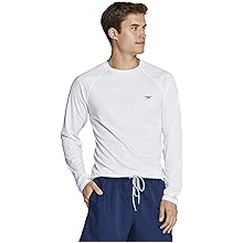 Men's UV Swim Shirt Easy Long Sleeve Regular Fit