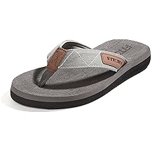 Men's Flip-Flops, Thongs Sandals Comfort Slippers for Beach