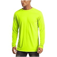 Men's Long Sleeve Shirts UPF 50+ UV Sun Protection Athletic Shirts for Hiking Running Workout Rash Guard