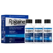 Mens Rogaine Extra Strength 5% Minoxidil Solution, 3-Month