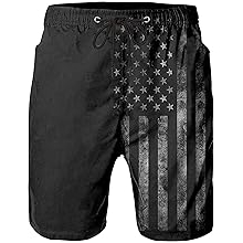 Mens Swim Trunks Quick Dry Board Shorts with Mesh Lining, Breathable Fit Hawaii Beach Shorts Swimwear Bathing Suits