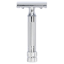 Merkur Mk34c Double Edge Razor with Heavy Duty Short Handle
