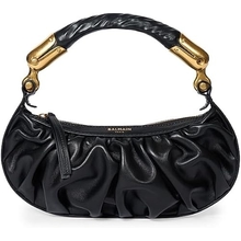 Mini Ebene Leather Top Handle Bag