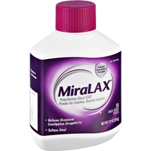 MiraLAX 17.9 oz Once-Daily Laxative 30 Doses
