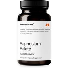 Momentous Magnesium Malate, 60 Capsules, 30 Day Supply, Informed Choice and Sport Certified