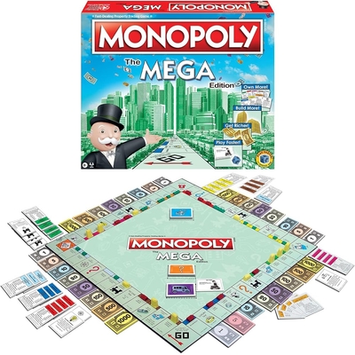 Hasbro Monopoly The Mega Edition by Winning Moves Games India | Ubuy