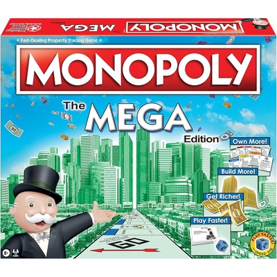 Hasbro Monopoly The Mega Edition by Winning Moves Games India | Ubuy