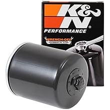 K&amp;N Motorcycle Oil Filter: High Performance, Premium, Designed to be used with Synthetic or Conventional Oils, Wrench Off Nut: Fits Select Harley Davidson Motorcycles, KN-171B