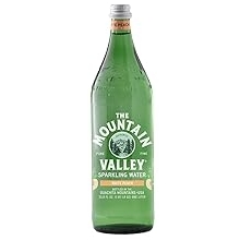 Mountain Valley Spring, Sparkling Water White Peach, 33.81 Fl Oz