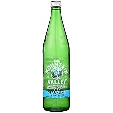Mountain Valley Water Sparkle Glass, 750 ml