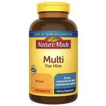 Nature Made Multivitamin For Him Tablets, 300 ct