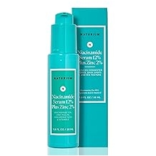 Naturium Niacinamide Face Serum 12% Plus Zinc 2%, Anti-Aging, Pore Minimizer & Dark Spot Corrector with Hyaluronic Acid & Vitamin E, Vegan & Cruelty-Free, 1 oz