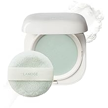 LANEIGE Neo Blurring Powder: Korean Oil-Control Compact with Pore Blurring, Smoothing Finish &amp; Travel-Friendly, No-Spill Packaging