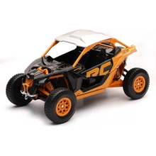 New Ray Can-Am Maverick X3 XRC Turbo ATV Orange and Black 118 Diecast Model
