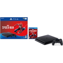 أحدث وحدة تحكم Sony Playstation 4 Slim 1TB SSD - حزمة Marvel's Spider-Man PS4 مع DualShock- 4 وحدة تحكم لاسلكية