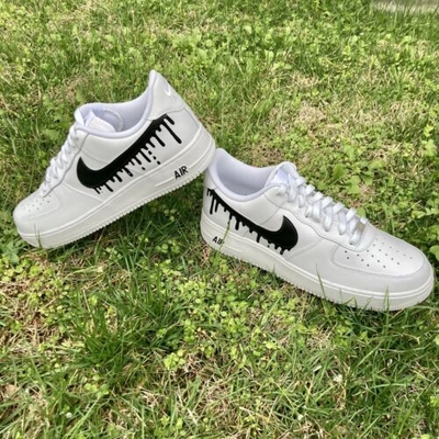 nike drip swoosh shoes