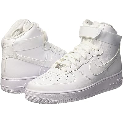 air force 1 high top all white