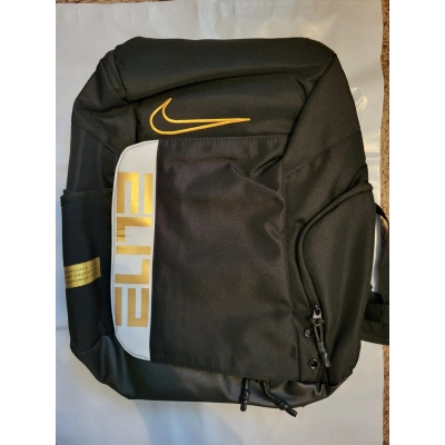 nike elite black and gold