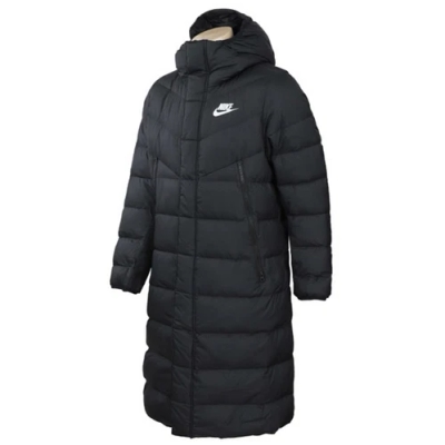 mens nike long puffer coat