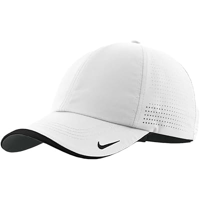 white nike golf visor