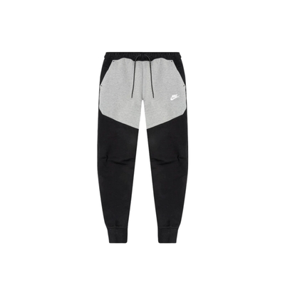 grey and black nike pants