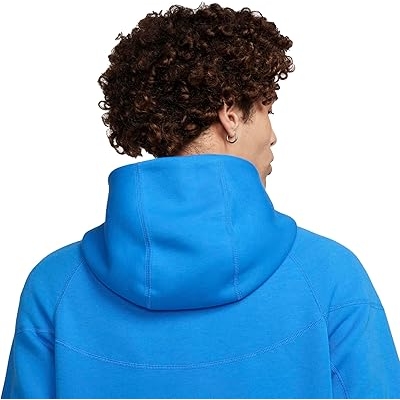 tech fleece hoodie blue