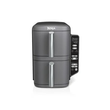 Ninja 10 qt 2-Basket Air Fryer, Black - Automatic Shutoff