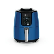 Ninja 4-Qt Air Fryer, 3 Functions, Air Fry, Reheat, and Dehydrate, Dishwasher Safe, Non-Stick, AF100WMNV Navy
