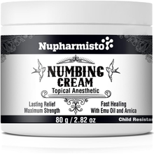 Numbing Cream Maximum Strength : Long Lasting Numbing Cream with 5X Numbing - Emu Oil and Arnica 80 g / 2.82 oz