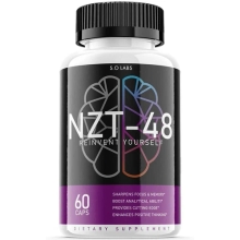 NZT-48 Brain Booster, NZT-48 Limitless Memory Focus Nootropic 60 Capsules