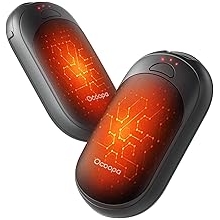 Magnetic Hand Warmers Rechargeable 2 Pack, UL Safety Heat 100-126&deg;F, 3-Settings, Pocket-Sized, Max. 8 Hrs Long Lasting,Great for Raynauds, Golf, Hunting, Camping, Gifts for Men Women, UT3 Lite