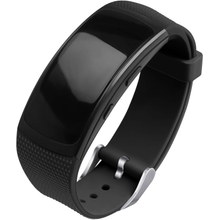 OenFoto Compatible Gear Fit2 ProFit2 Band, Replacement Silicone Accessories Strap Samsung Gear Fit2 Pro SM-R365Gear Fit2 SM-R360 Smartwatch- Black