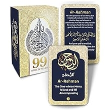OLEEK 99 names of allah cards - ramadan gifts - islamics gift - islamic affirmation cards - Ramadan decorations for home 2026 - ramadn cards - islamics dua card's ramdan - ramadan's gifts for men - 99 names of allah flashcards