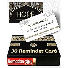 OLEEK ramadan gifts islamic quranic verses cards (30 Daily Reminders) - islamics gift for women - muslim gifts for men - ramadan decorations for home 2026 - ramadan dua cards - eid gift islamics decor