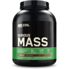 Optimum Nutrition Serious Mass, Weight Gainer Protein Powder, Chocolate, 6 Pound Packaging May Vary
