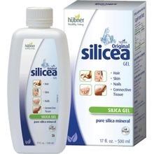 Original Silicea Gel 17 fl oz  500 ml for Hair, Skin, Nails, and Connective Tissue, Pure Colloidal Silica Gel Formula, No Additives or Preservatives